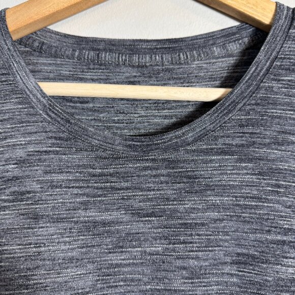 Lululemon Fresh Move Short Sleeve Tee T-Shirt Men's XXL* Gray Active Workout Gym - Picture 7 of 11